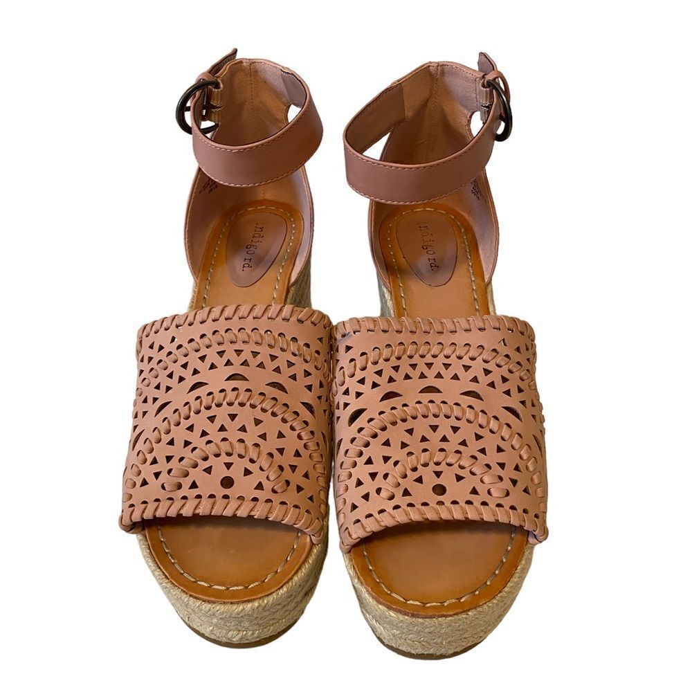 Indigo rd. Light Rose Colored Espadrilles in Ladies Size 7.5M